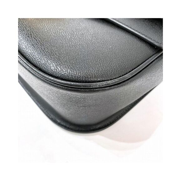 Pre Loved Kate Spade Margaux Medium Satchel Black Leather Shoulder Bag - Picture 4 of 8